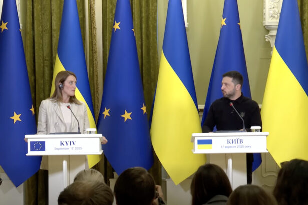 aderarea la ue este o forma de garantie de securitate i a spus presedinta parlamentului european lui zelenski la kiev 68cafc43cf055