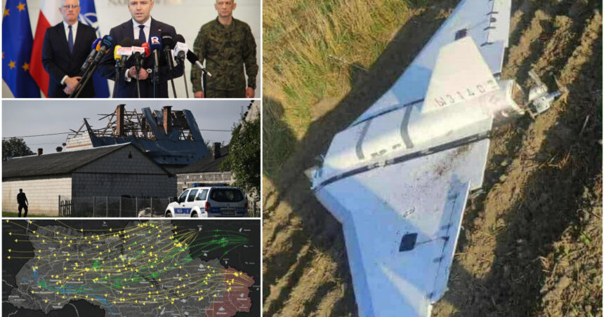 ce fel de drone au fost doborate in polonia si cum au ajuns acestea pe teritoriul nato 68c2b08694087