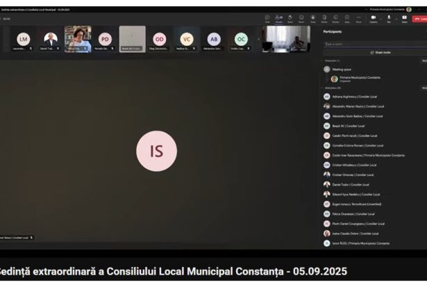 consiliul local constanta in sedinta extraordinara se discuta despre scoala 24 dar si despre compensarea pierderilor din 2024 ale companiei termoficare constanta 68bad470e96b9