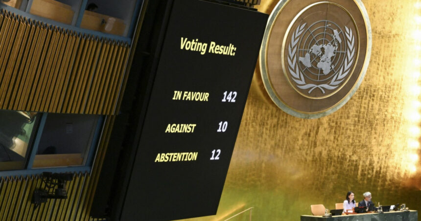 declaratia de la new york onu reia solutia cu doua state israelian si palestinian fara hamas 68c4531b3c7af