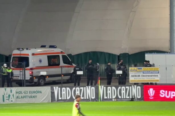 foto si video panica la csikszereda fcsb medicii au intervenit de urgenta 68c715501dc7c