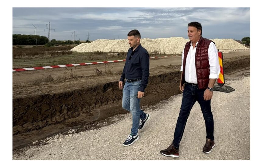foto video cj constanta continua in ritm alert modernizarea drumurilor judetene lucrari pe dj392 vanatori pecineaga si dj222 mihail kogalniceanu targusor ce spune presedintele fl 68cafacce3290