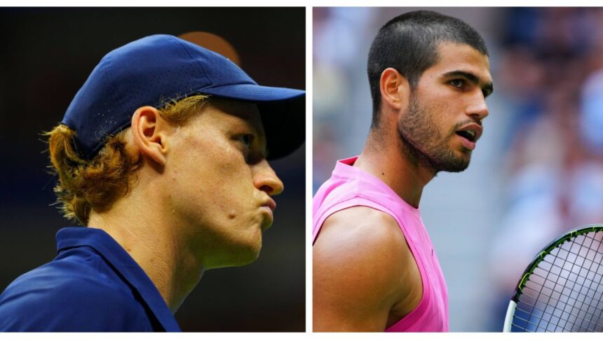 galerie foto totul pe linie mizele ametitoare ale finalei us open 2025 jannik sinner carlos alcaraz 68bd7f6783957