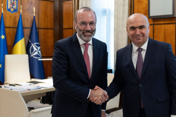 ilie bolojan s a intalnit cu presedintele ppe manfred weber ce au discutat cei doi oficiali 68b5974743554