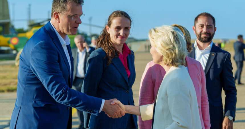 mosteanu dupa vizita lui von der leyen in portul constanta am discutat despre finantare europeana pentru o noua dana militara 68b5e2c9f3b0b