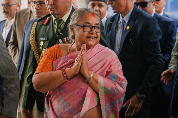 noua sefa a guvernului din nepal promite sa raspunda la revendicarile protestatarilor pentru sfarsirea coruptiei 68c6c49e91095