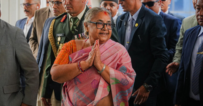 noua sefa a guvernului din nepal promite sa raspunda la revendicarile protestatarilor pentru sfarsirea coruptiei 68c6c49e91095