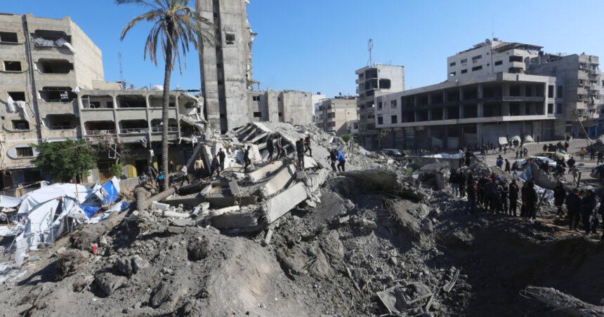 ofensiva se intensifica israelul a distrus zeci de cladiri in orasul gaza arata noi imagini din satelit 68bb1f6b1b54e