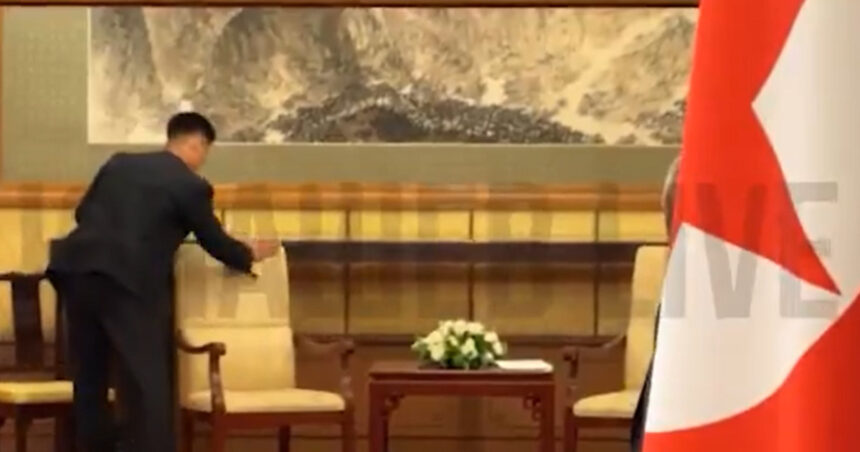 operatiunea dezinfectarea cum sterg nord coreenii urmele prezentei lui kim jong un in camera in care s a vazut cu vladimir putin 68b81003b91f4