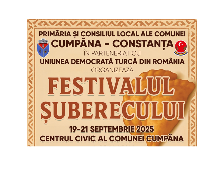 primaria si consiliul local cumpana organizeaza festivalul suberecului vezi aici cand are loc si care este programul evenimentului 68caa67275e2b
