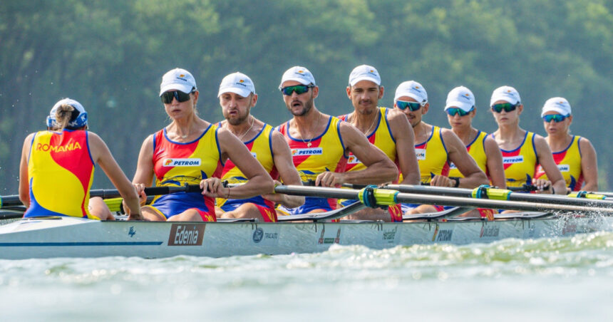 romania a castigat medalia de aur cu echipajul de 81 mixt la campionatul mondial de canotaj proba a fost introdusa in premiera 68d8f35b7e802