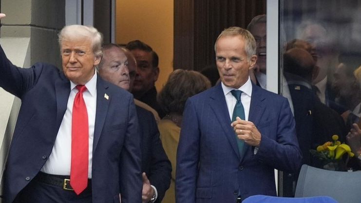 startul finalei us open intarziat din motive de securitate donald trump a fost aclamat dar si huiduit in arena 68bdde553694f