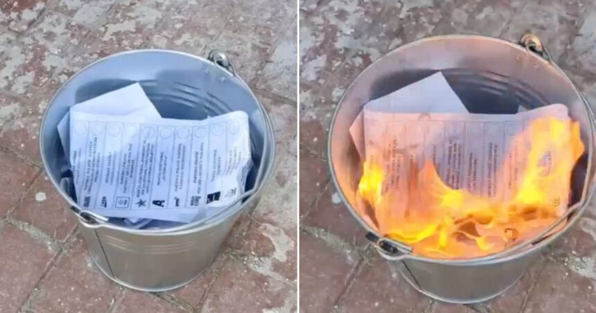 video alegeri republica moldova 2025 imagini cu buletine de vot false aruncate sau arse circula online avertismentul guvernului 68d98bab9aaa6