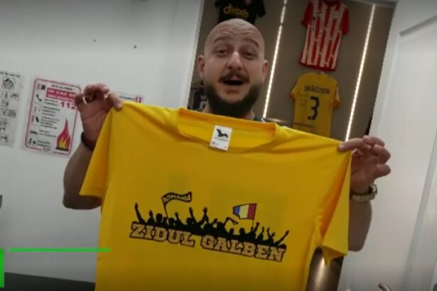 video exclusiv tricourile tricolorilor pentru mondialul din america sunt pregatite deja de un fan al nationalei 68cadc3694023