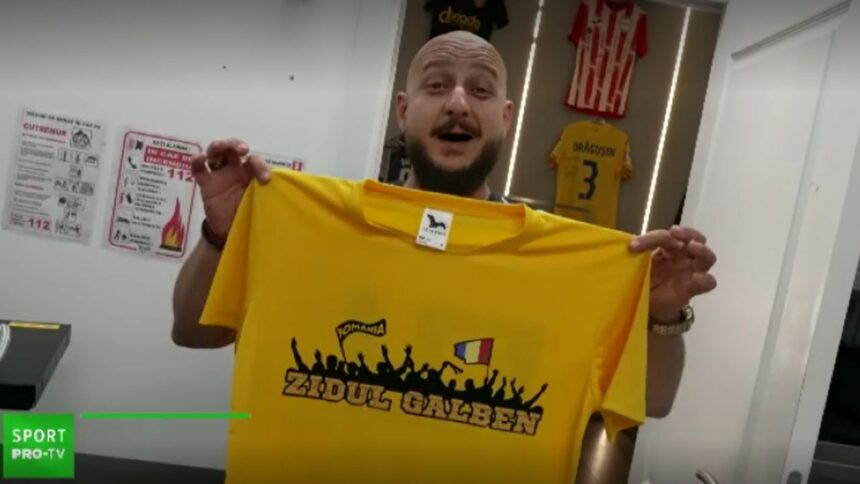 video exclusiv tricourile tricolorilor pentru mondialul din america sunt pregatite deja de un fan al nationalei 68cadc3694023