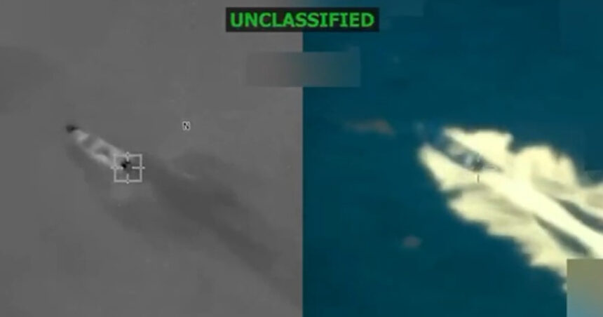 video trump publica un nou clip cu un atac impotriva unei nave care transporta droguri cu scopul de a otravi populatia americana 68ce3d647c819