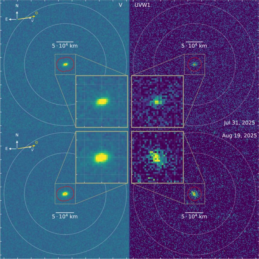 cometa 3i atlas contrazice tot ce au crezut astronomii despre alte sisteme planetare 68ea0a68ec851