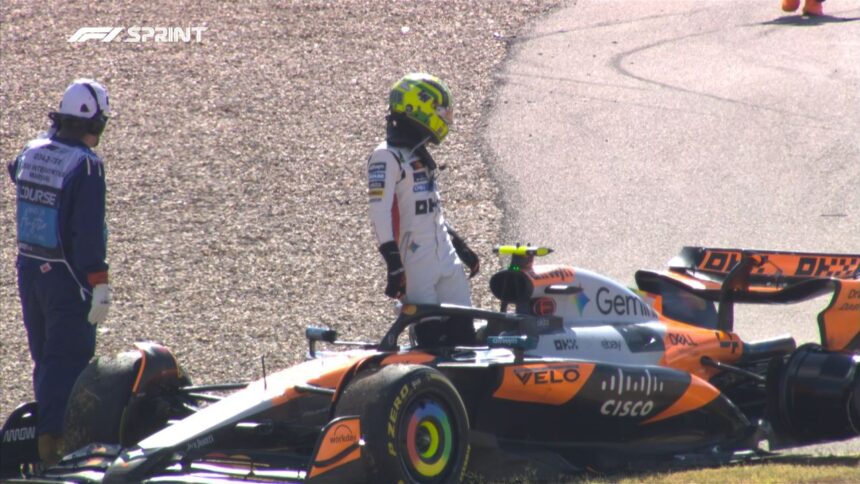dezastru pentru mclaren piastri l a scos pe norris din cursa de sprint din mp al statelor unite 68f3cfd08f8b3