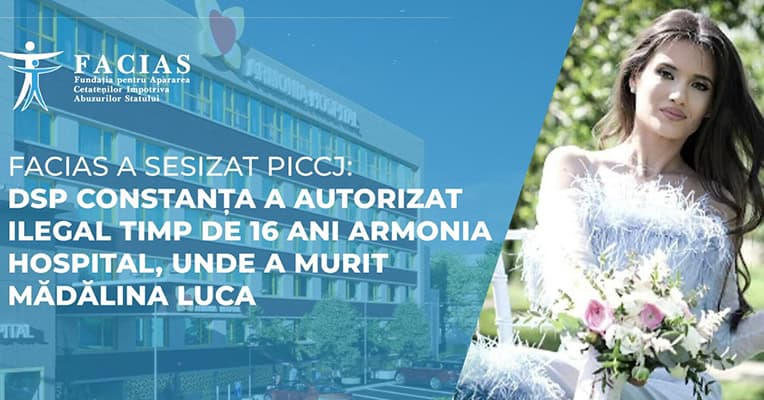facias a sesizat parchetul de pe langa iccj in cazul spitalului privat armonia 68fb6929778a1