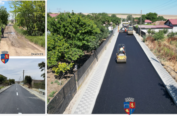 foto in timp ce unele primarii pun lacatul pe usa la medgidia valentin vrabie anunta finalizarea lucrarilor de asfaltare si aductiune de gaze in satul remus opreanu 68dec14b265ea