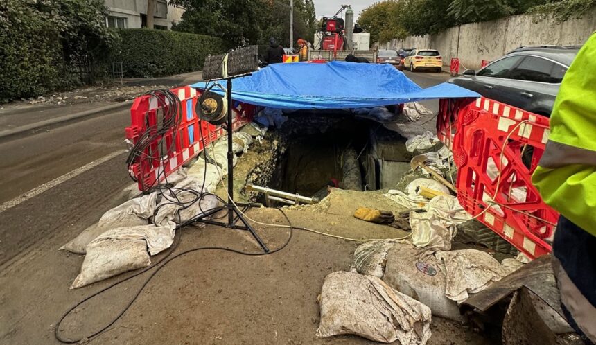 foto noua echipe intervin la modernizarea magistralei care asigura apa in zona constanta sud si localitatile din apropiere iata cum merg lucrarile demarate de raja sa 68ee22cd95454