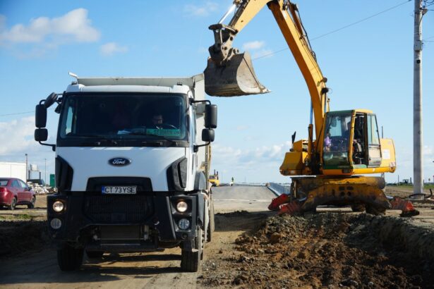 foto primaria cumpana continua modernizarea drumurilor lucrari in desfasurare pe strada prelungirea tractorului 68f26baa73171
