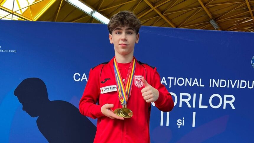 foto si video alexandru urzica de la dinamo 6 medalii de aur la campionatul national baiatul lui marius urzica nu are rival in romania 68f20dd4a7dd3