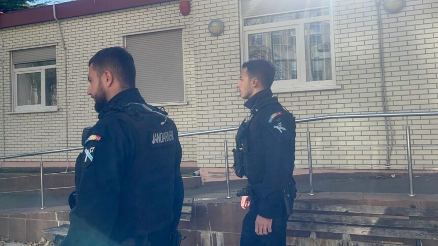 fotovideo actiune in forta la affidea cjc a intrat cu jandarmii in centrul medical 68f5edb51e50c