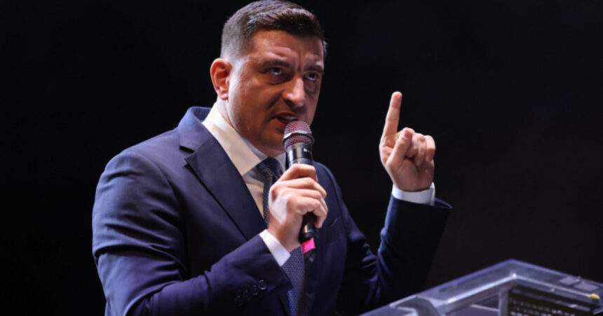 george simion cere protectia spp dupa ce niste bannere aur de langa sediului partidului au fost vandalizate politia nu isi face treaba 690516e23ae13