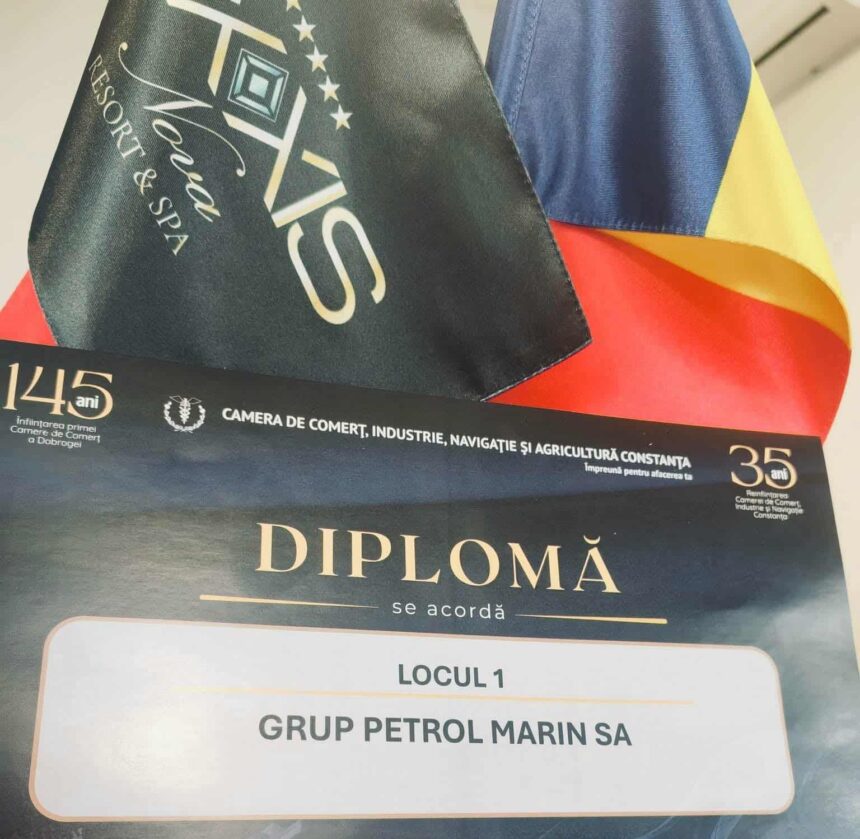 Grup Petrol Marin S.A., compania care deține brandul AXXIS Nova Resort & SPA, lider în topul excelenței în afaceri 1 grup petrol marin s a compania care detine brandul axxis nova resort spa locul 1 in topul excelentei in afaceri 68fbf3a2861fc