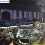 momentul in care o soferita care bause alcool se rastoarna cu masina 3 oameni au fost raniti printre care si un copil 68e226ce6edef