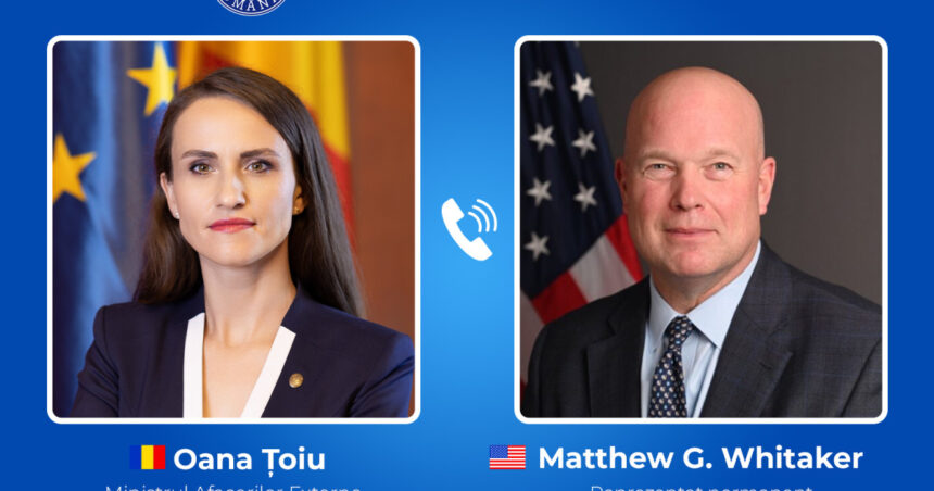 oana toiu discutii cu ambasadorul sua la nato despre urmatorii pasi in cadrul parteneriatului cu romania 6904fe3f92ab3