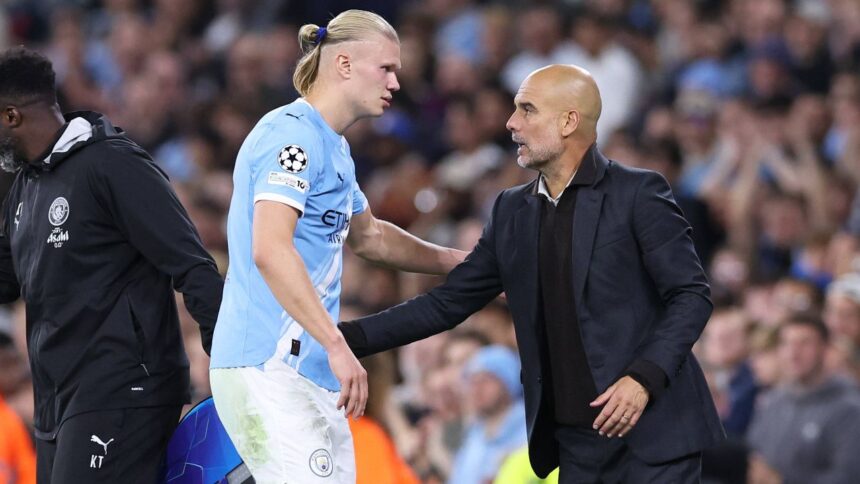 OFICIAL: Erling Haaland, eliminat din prima echipă a Manchester City! 1 oficial erling haaland out de la manchester city din primul unsprezece 690102358df77