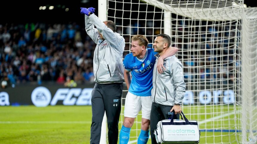 Napoli a anunțat durata absenței lui Kevin de Bruyne: ”Păcat! Se acomodase bine” 1 oficial napoli a anuntat cat va lipsi kevin de bruyne pacat se acomodase bine 6901ca968c50b