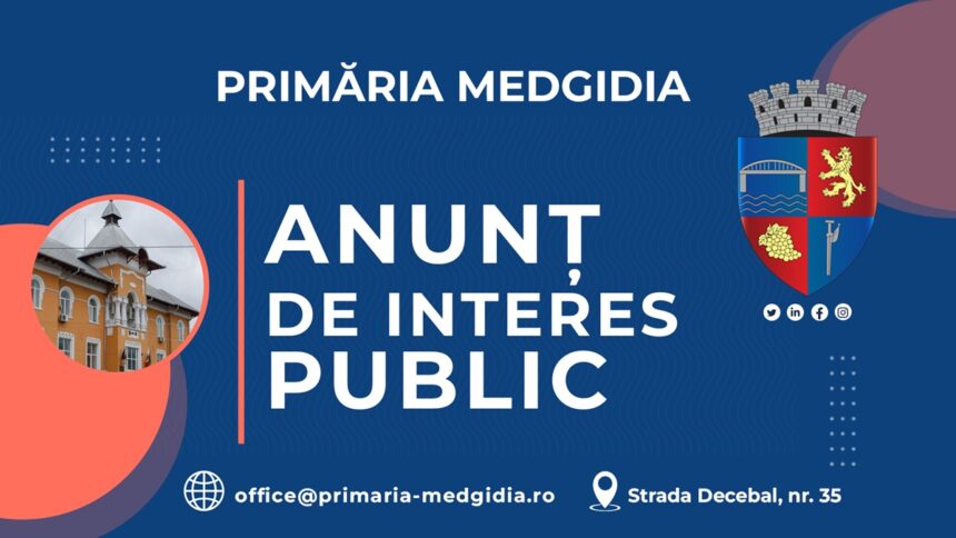 primaria medgidia mesaj important pentru locuitori in contextul avertizarilor meteorologice cod rosu de vant si ploi abundente 68e3cf17c5731