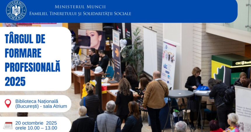targ de oferte de formare organizat in bucuresti la biblioteca nationala cui este dedicat evenimentul 68f5d5025ce15