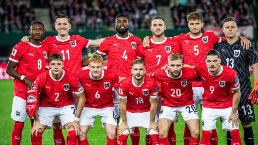 video austria fotbal total inaintea meciului cu romania toti titularii au contribuit cu gol sau pasa de gol in 10 0 cu san marino 68e8be365ef30