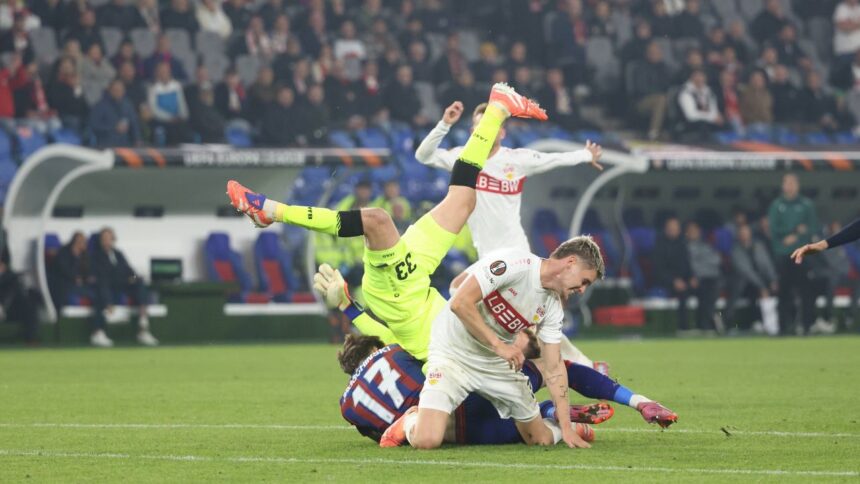 video ce au facut adversarele lui fcsb in etapa a doua din europa league basel a dat lovitura cu stuttgart steaua rosie a comis o in 89 68df80103a1b1