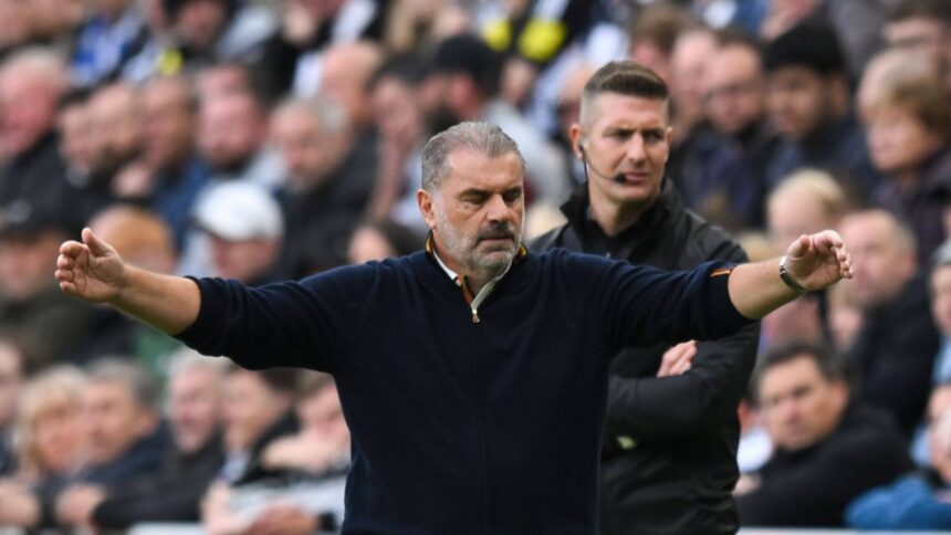 video demiterea bate la usa pentru ange postecoglou dupa doar 7 meciuri a pierdut al cincilea meci 68e38648eed40