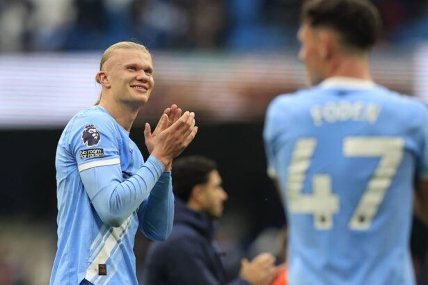 video exclusiv manchester city everton 2 0 video cu golurile lui erling haaland premier league exclusiv pe voyo 68f3d6d6c0743