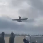 video imaginile unei tragedii evitate la limita un avion a aterizat de urgenta pe iarba la baza aeriana aurel vlaicu boboc in buzau 68f5edad55c04