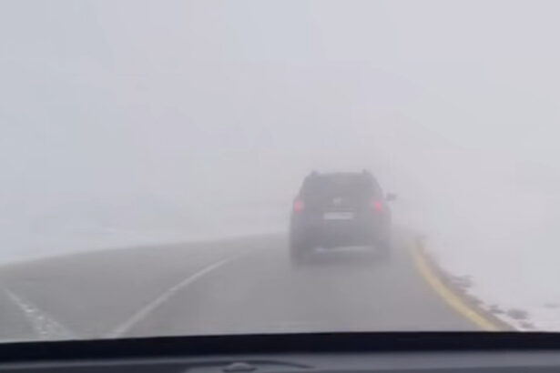 video inca un sector din transalpina se inchide din cauza ninsorilor si a viscolului anuntul cnair 68f0df955b996