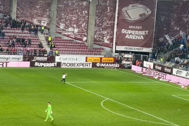 video revoltator gestul facut de un pusti pe finalul meciului rapid farul 68e184dee42b0