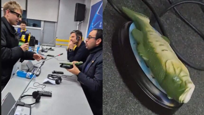 video show la conferinta lui xabi alonso cadoul primit de la un jurnalist kazah fabulos 68dcd98db6049