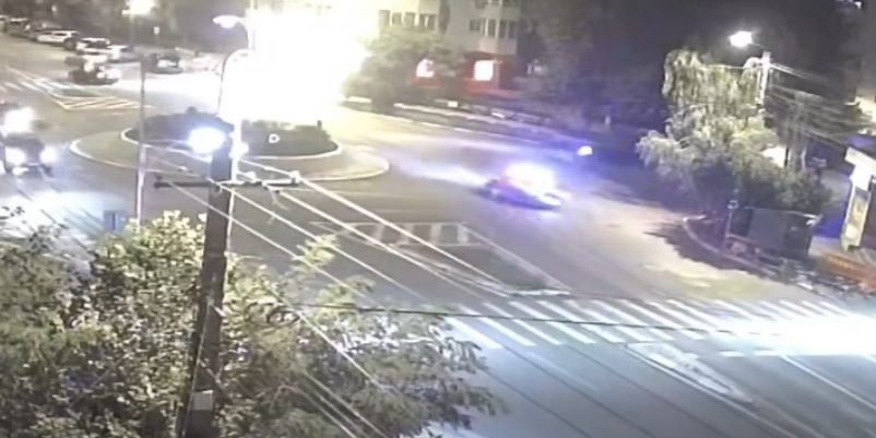 video urmarire ca in filme pe strazile constantei sofer fugar oprit dupa ce a provocat un accident 68eb510dba0f1