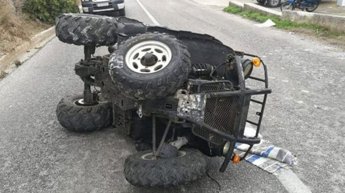 beat si fara permis un barbat s a rasturnat cu atv ul la iesire din constanta spre valu lui traian 69070e65c7d25
