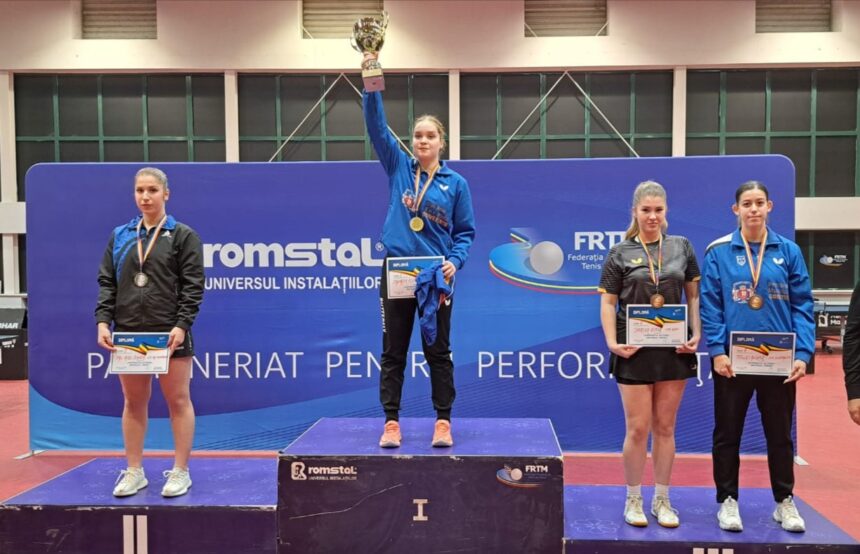 dubla de aur pentru elena zaharia de la csm constanta la nationalele de tenis de masa la tineret 69108ec03489b