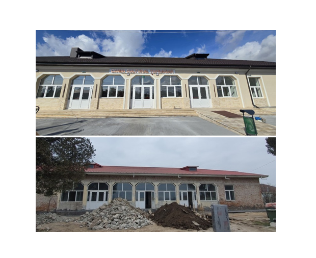 foto cum arata in urma cu doi ani caminul cultural din topraisar si cum este astazi aproape de finalizarea lucrarilor de renovare 691cb7cba65ae