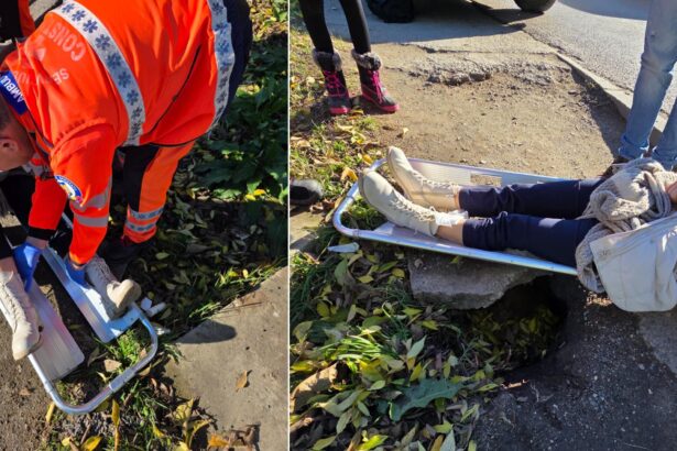 galerie foto o femeie si a rupt picioarele pe un trotuar din tomis plus din cauza gropilor 692440dacba9e