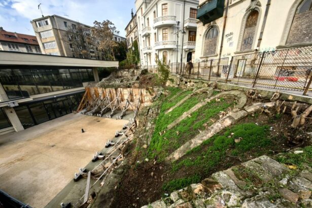galerie foto surpriza langa edificiul roman cu mozaic vechile structuri arcuite de pe taluz scoase din nou la lumina 69168626c9acc